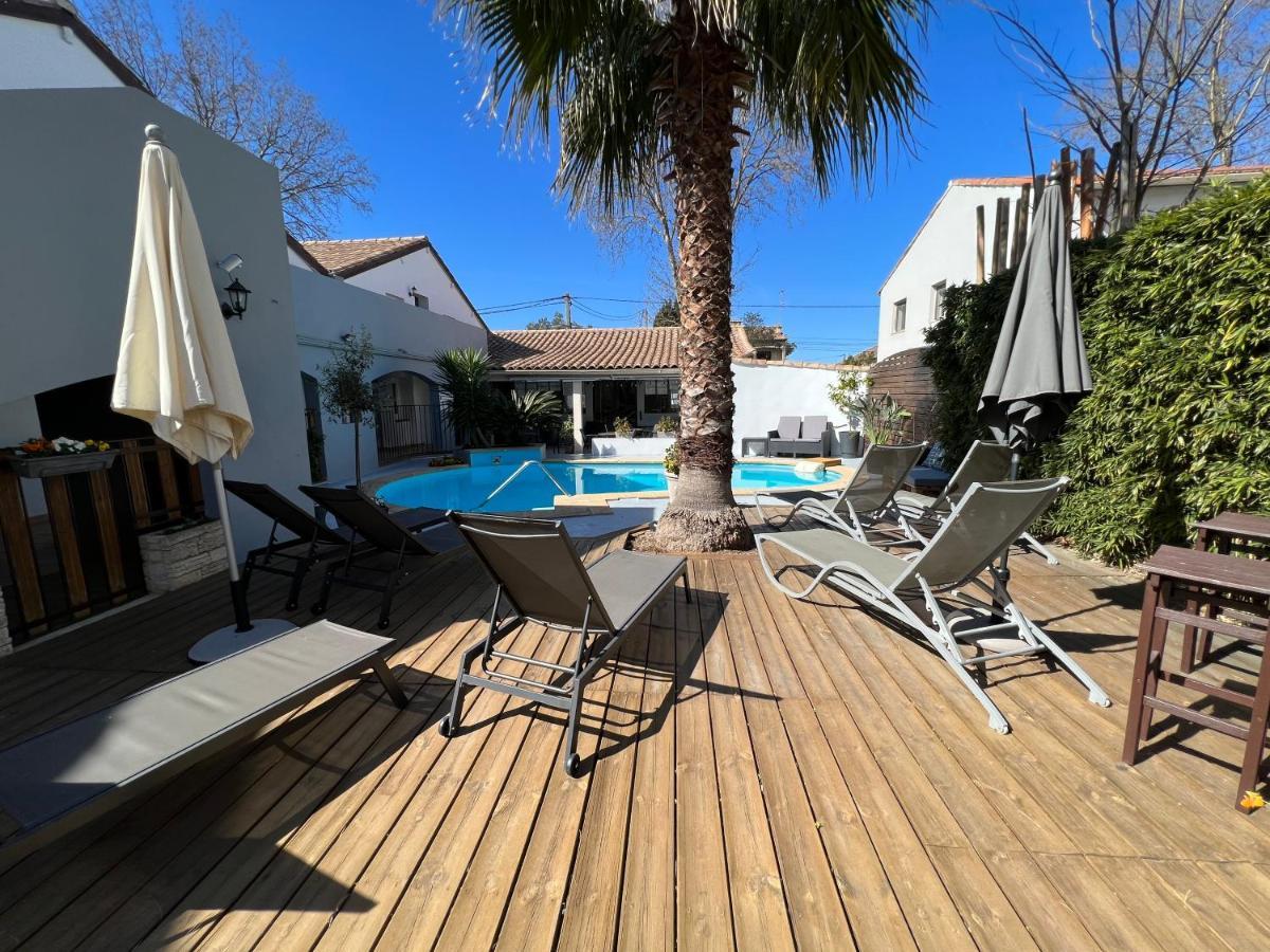 Hotel Le Medieval Aigues-Mortes Luaran gambar